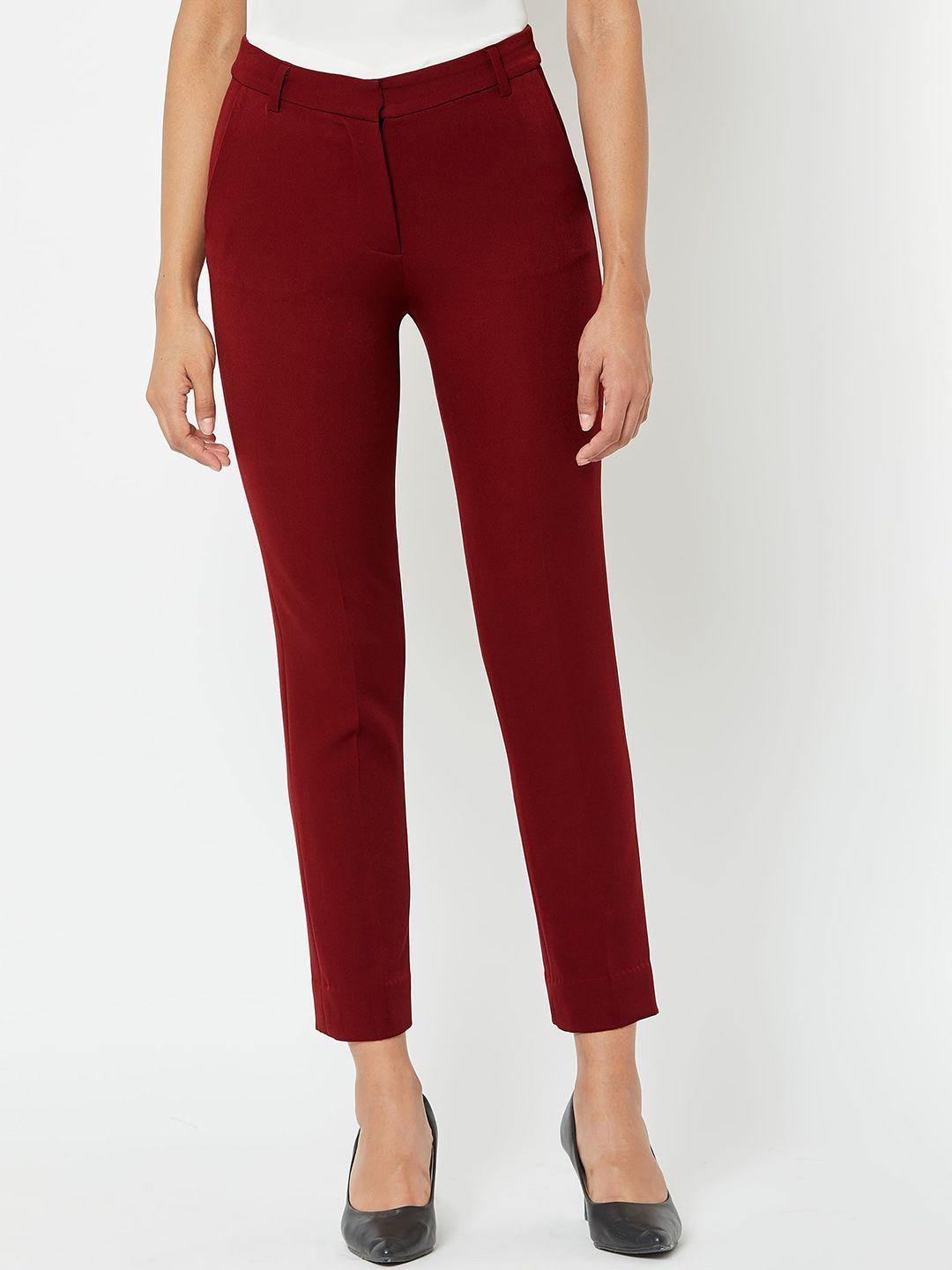 salt attire women slim fit trousers