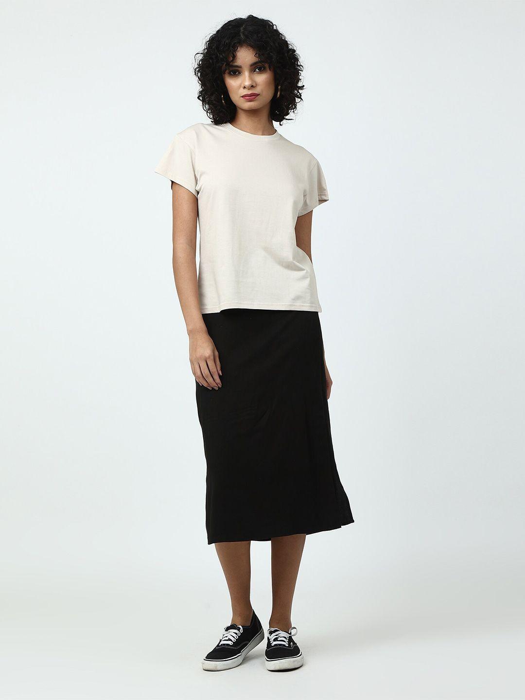 saltpetre organic cotton t-shirt with skirt
