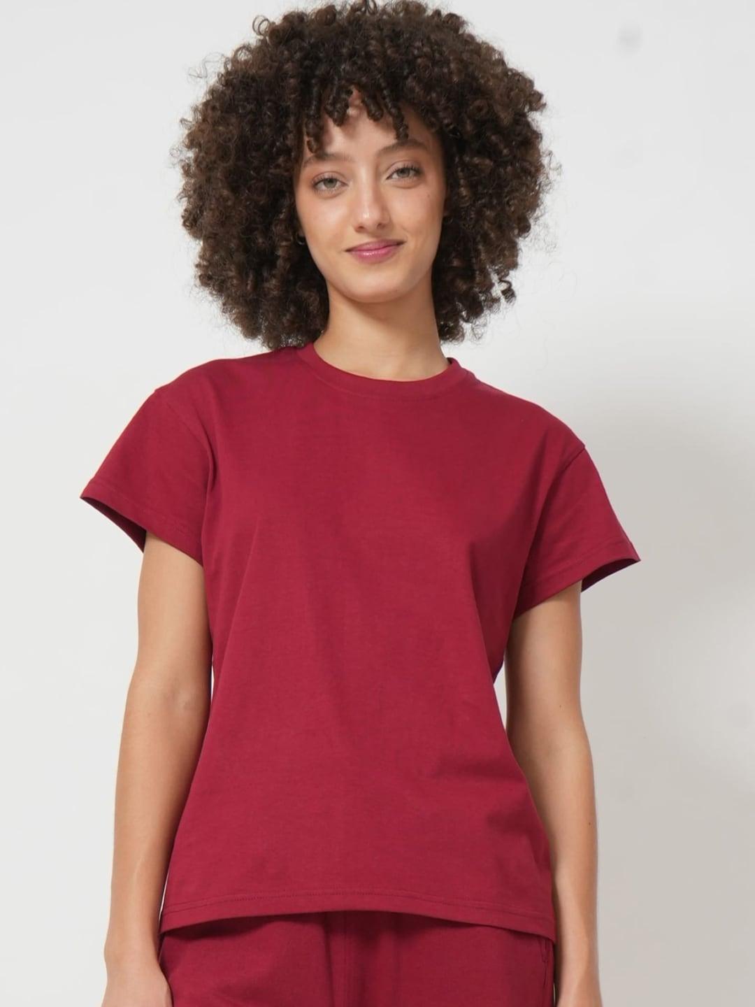 saltpetre round neck organic cotton t-shirt & joggers