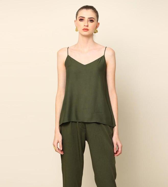 saltpetre olive oh slip top