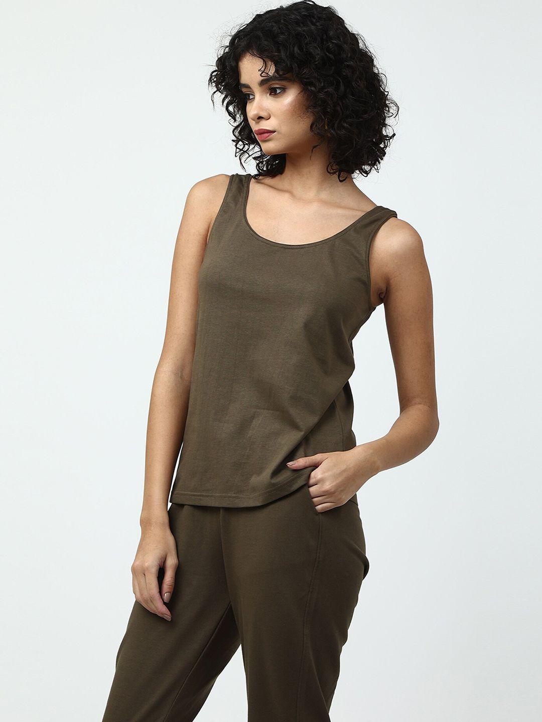 saltpetre organic cotton sleeveless top & trousers