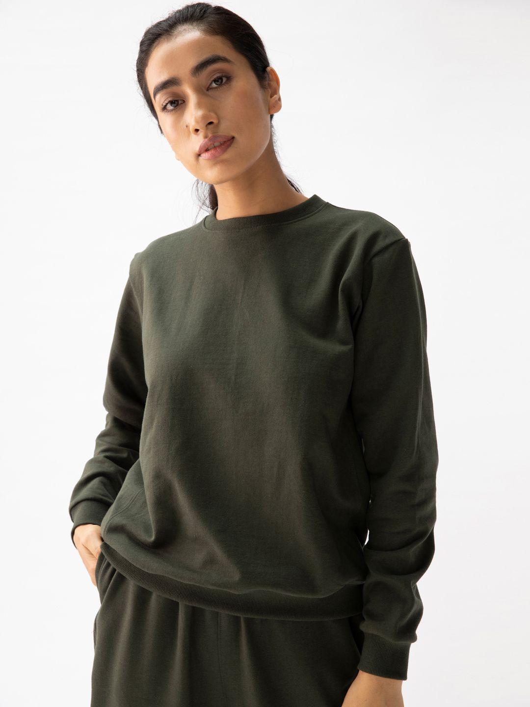 saltpetre round neck sweatshirt & jogger pure organic cotton co-ords