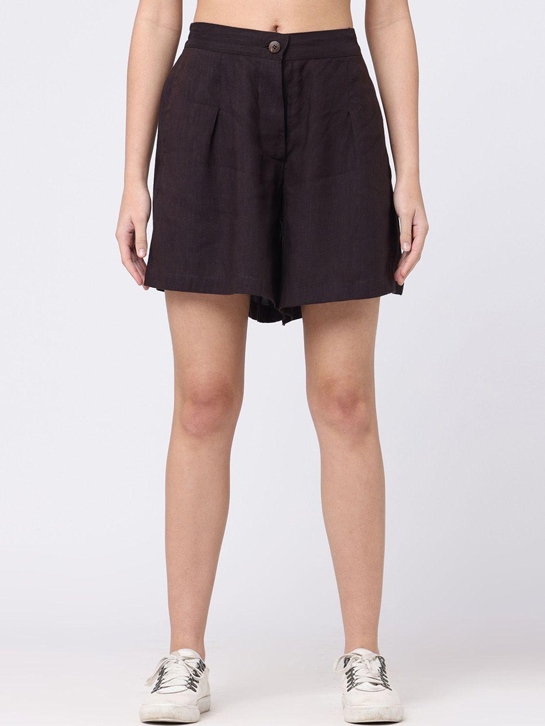 saltpetre sleeveless organic cotton top & shorts co-ords