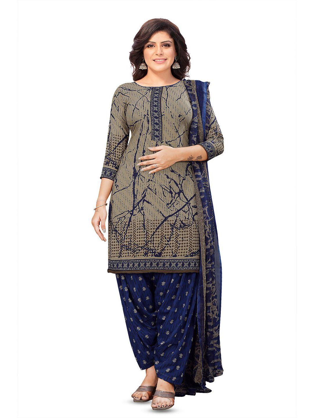 salwar studio abstract printed unstitched dress material