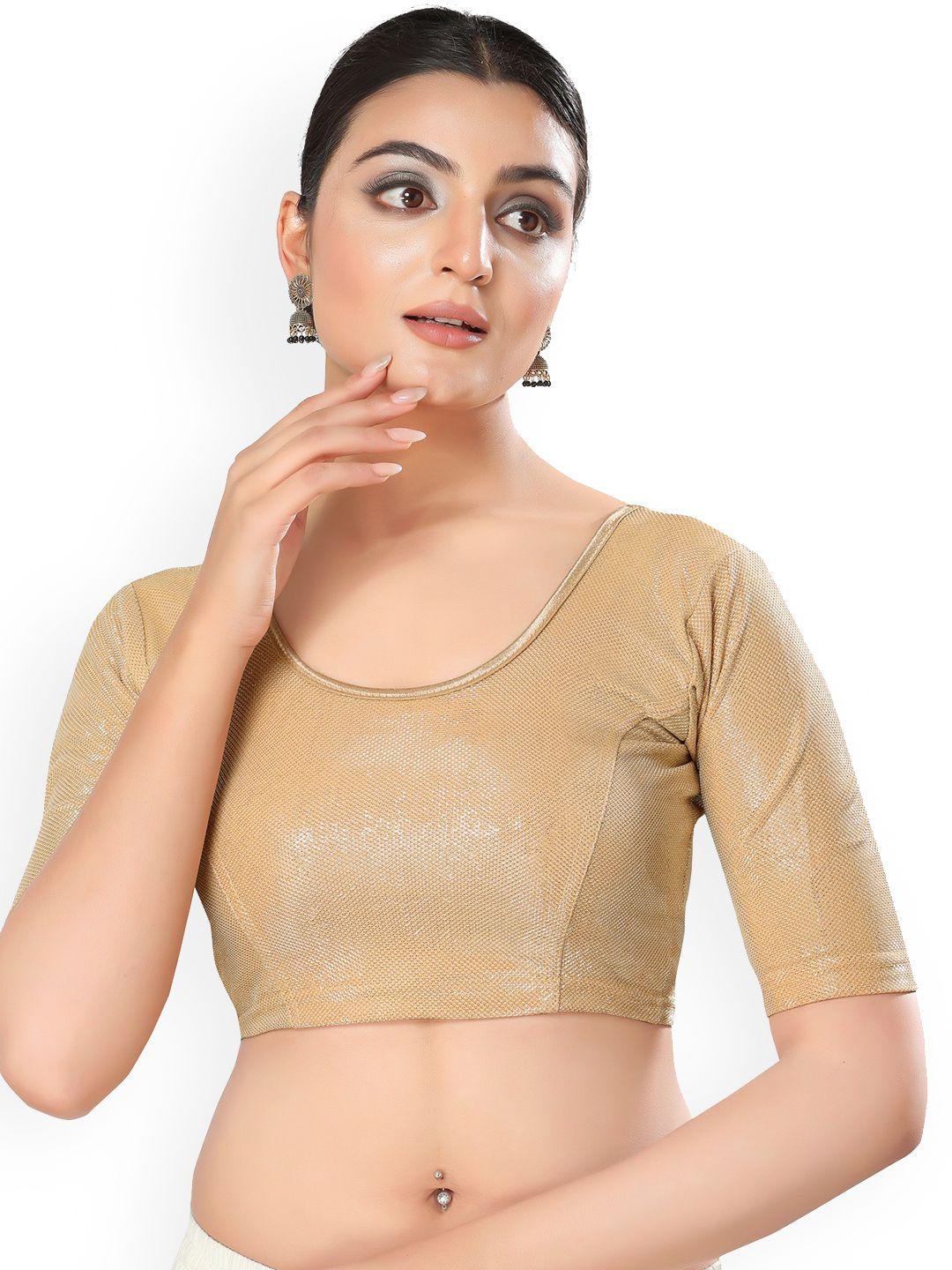 salwar studio stretchable saree blouse