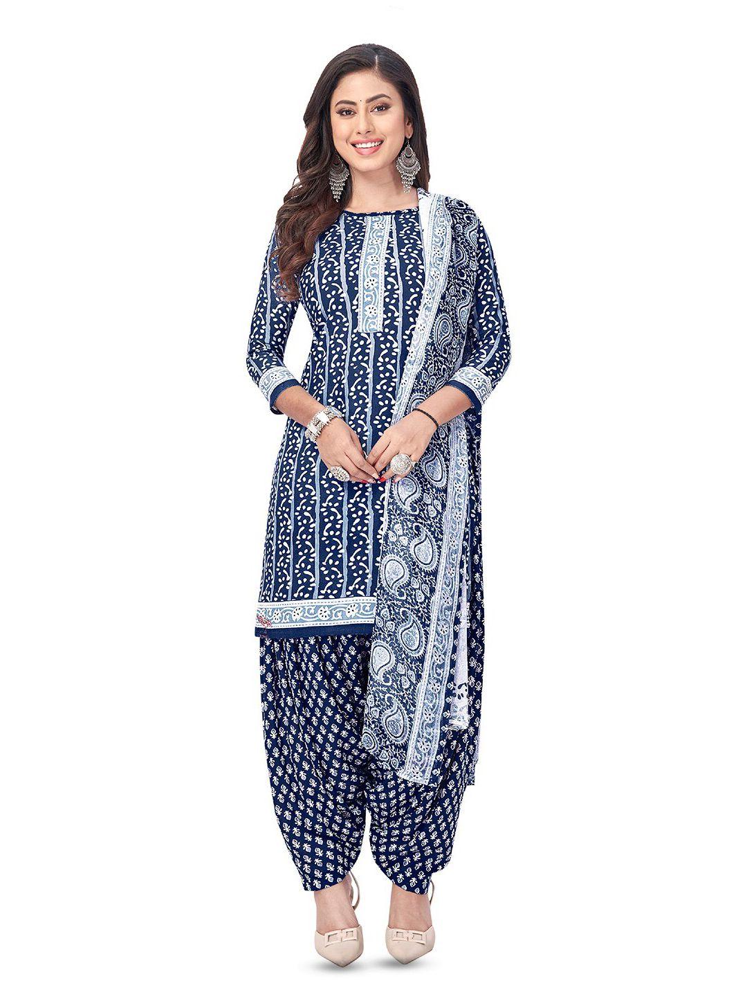 salwar studio paisley printed unstitched dress material