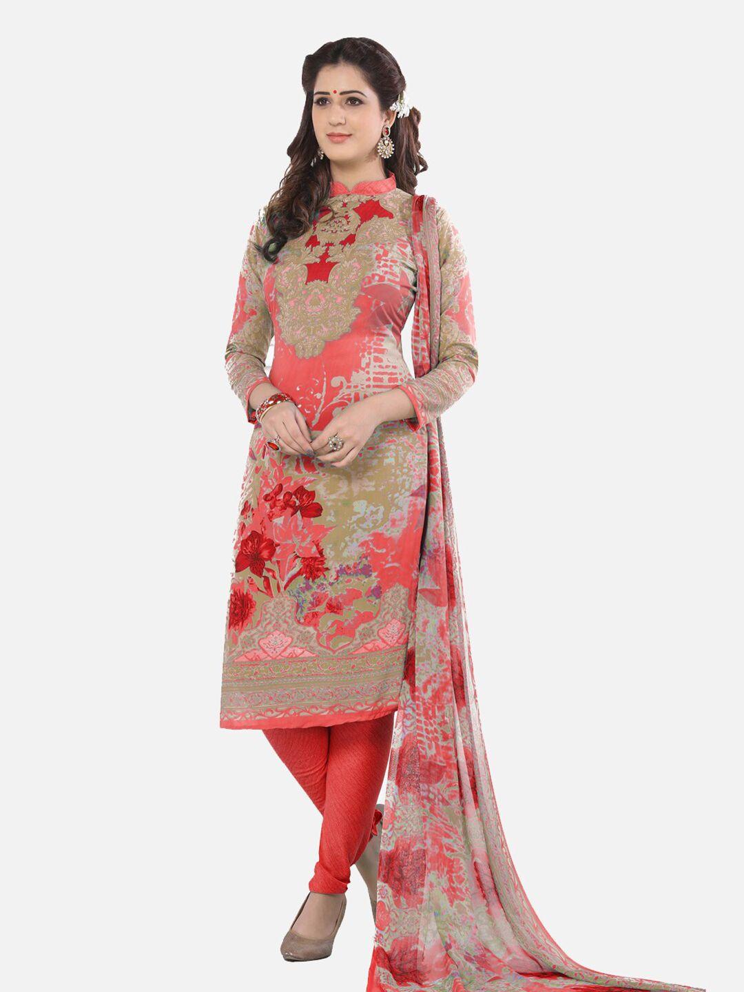 salwar studio printed unstitched dress material