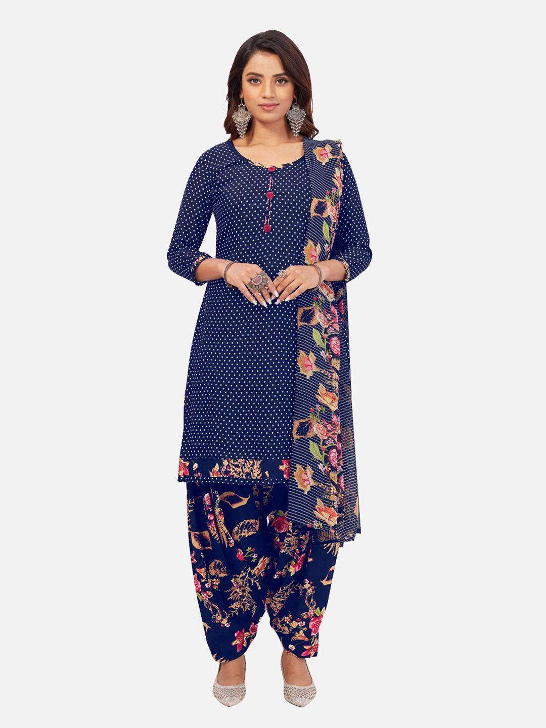 salwar studio printed unstitched dress material