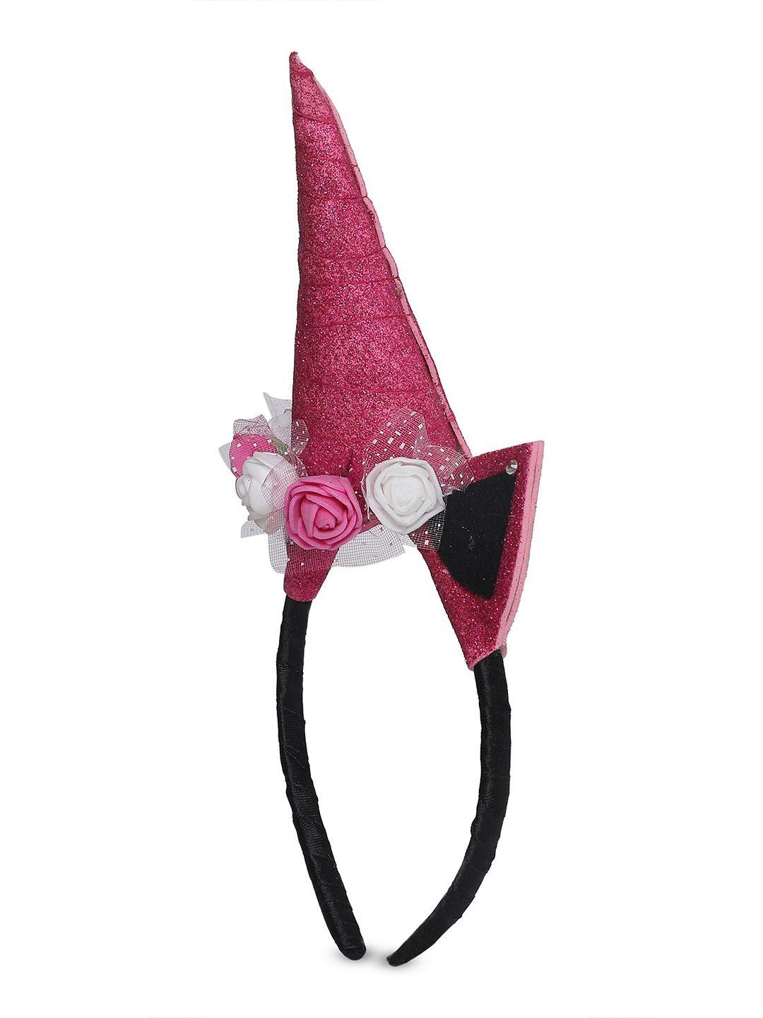 samsara couture girls magenta plastic hairband