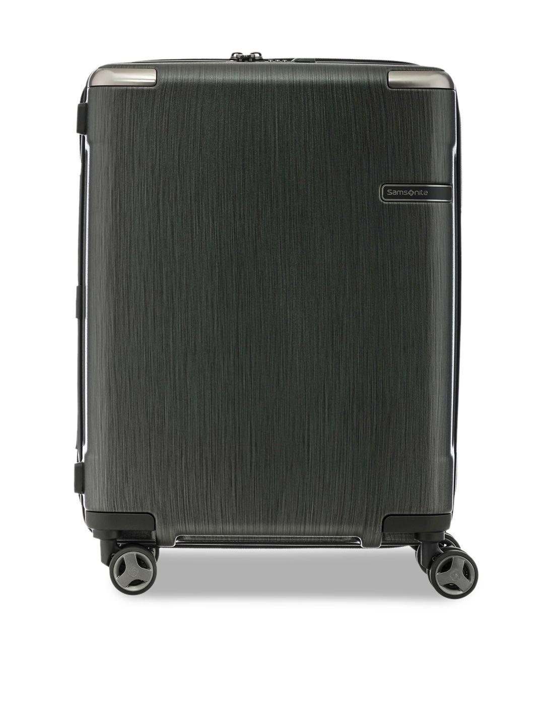 samsonite evoa solid hard sided cabin trolley suitcase