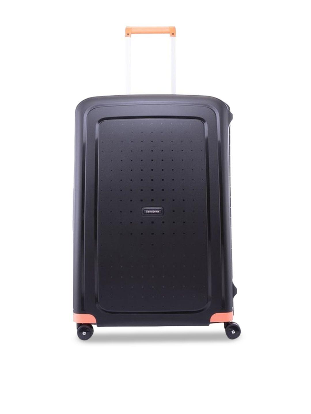 samsonite hard-sided 360-degree rotation medium trolley suitcase