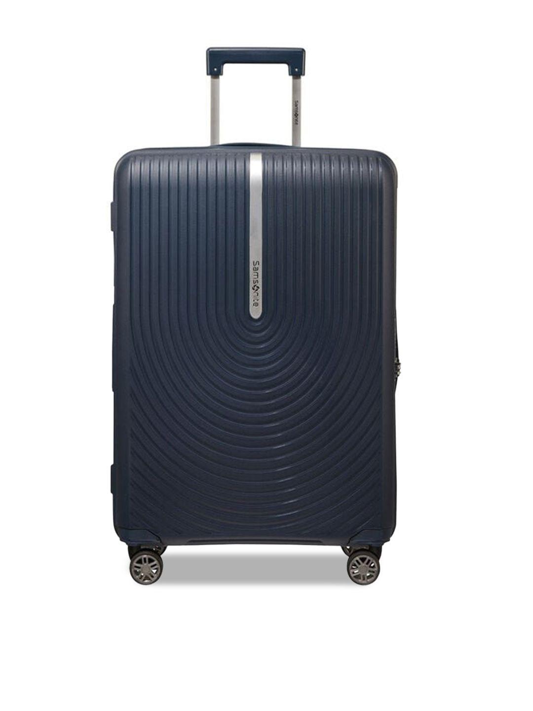 samsonite hi-fi spinner textured hard trolley bag - 68 cm