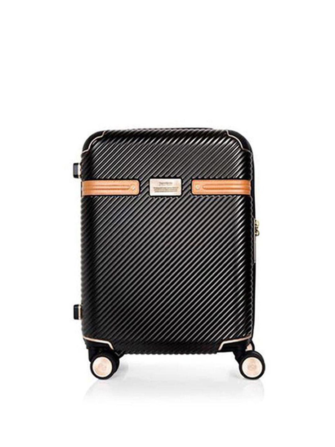 samsonite textured hard-sided check-in trolley bag