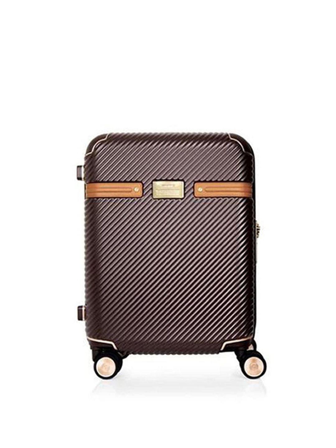 samsonite textured hard-sided check-in trolley bag