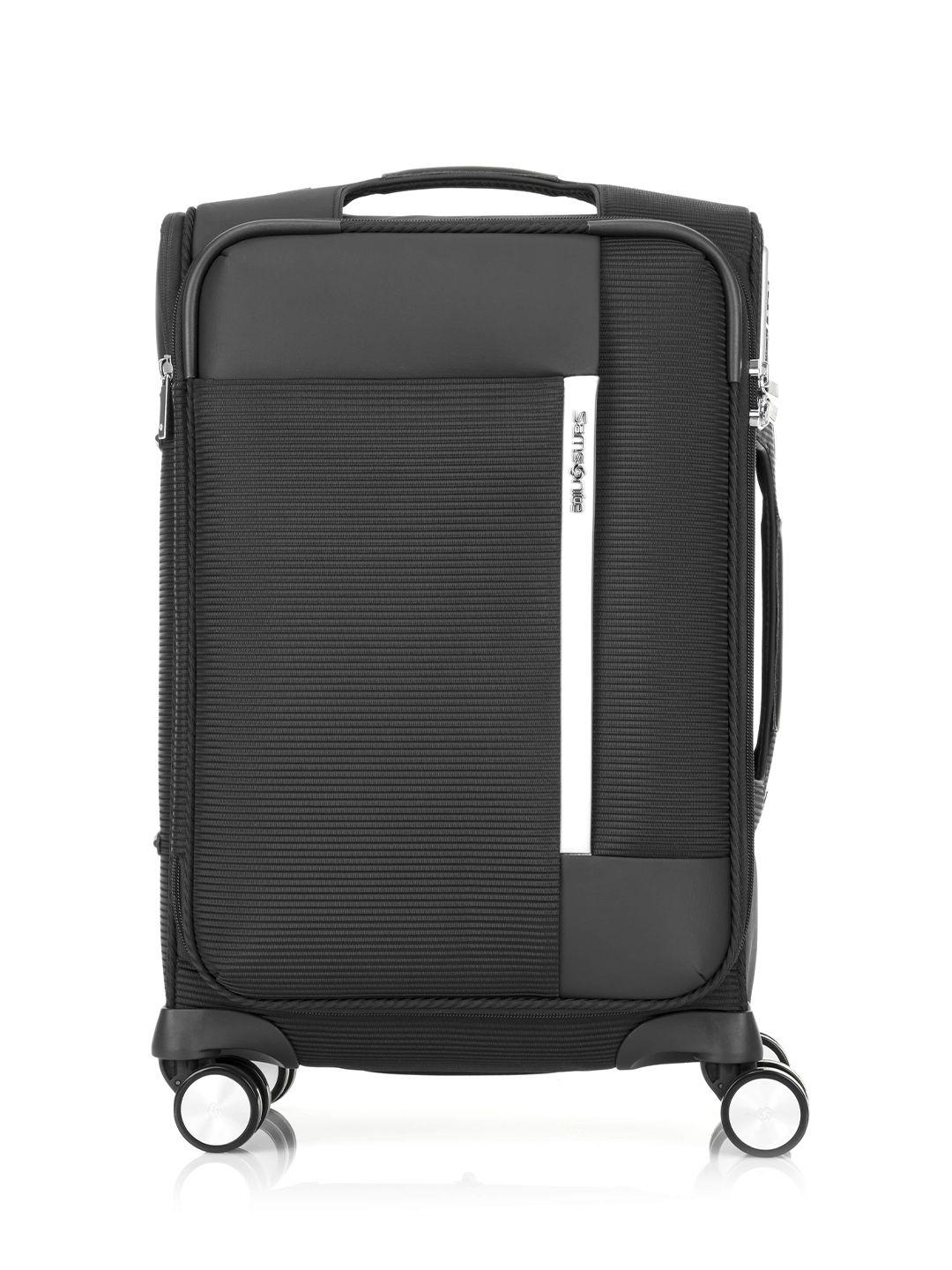 samsonite textured medium cabin trolley suitcase