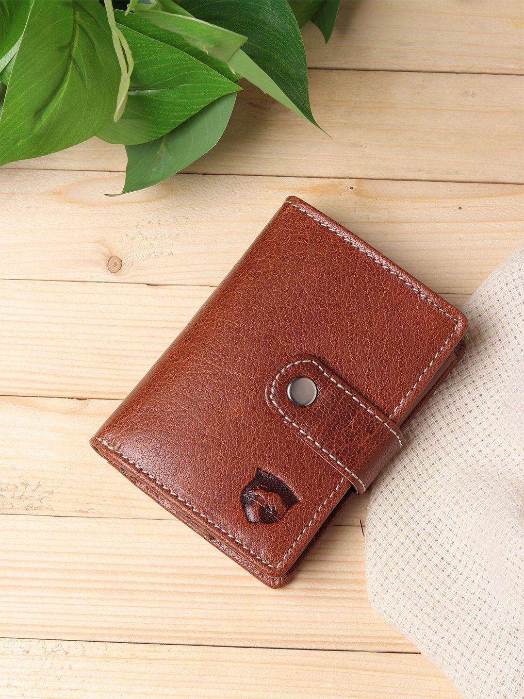 samtroh men genuine leather card holder