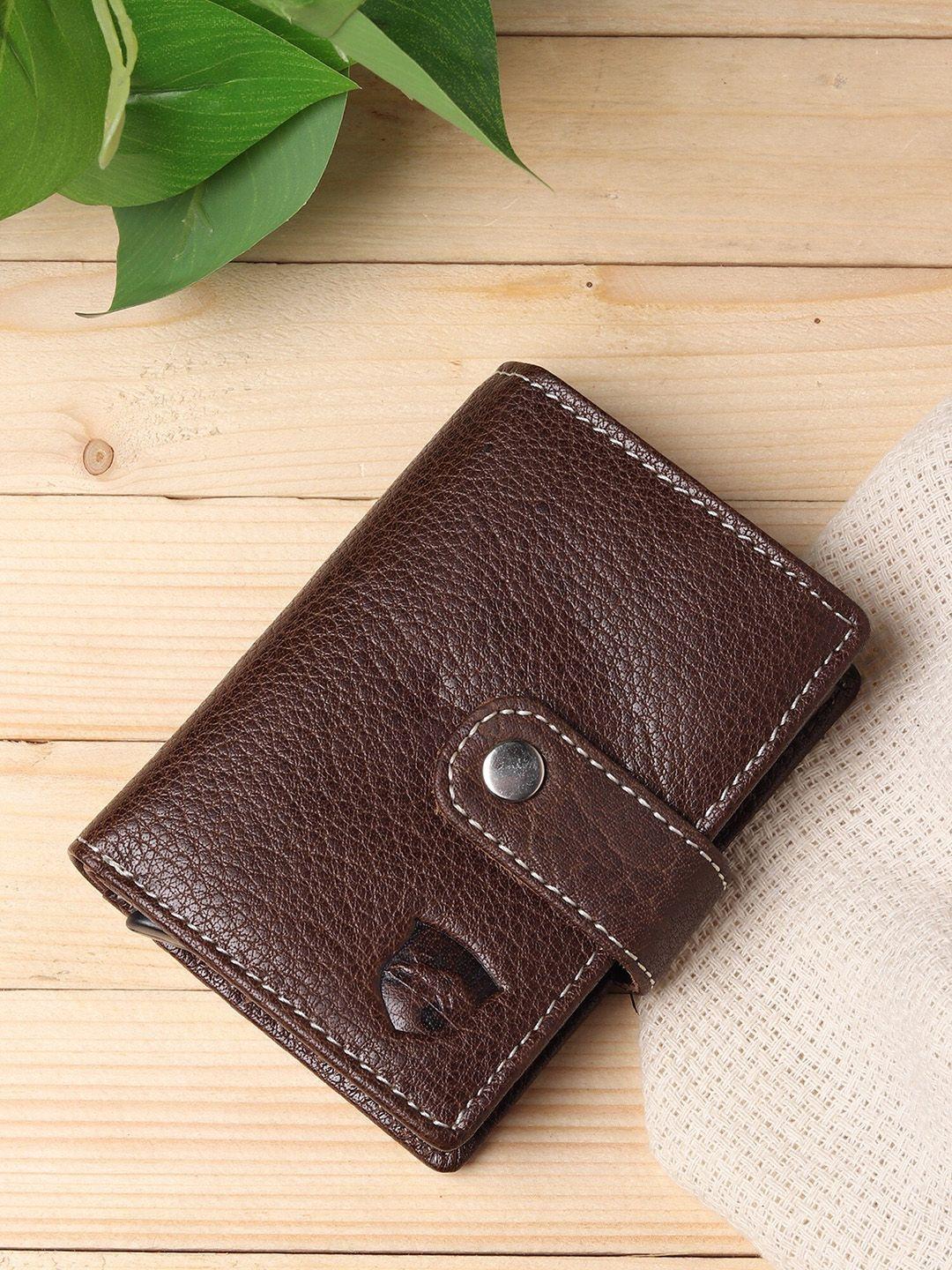 samtroh men genuine leather card holder