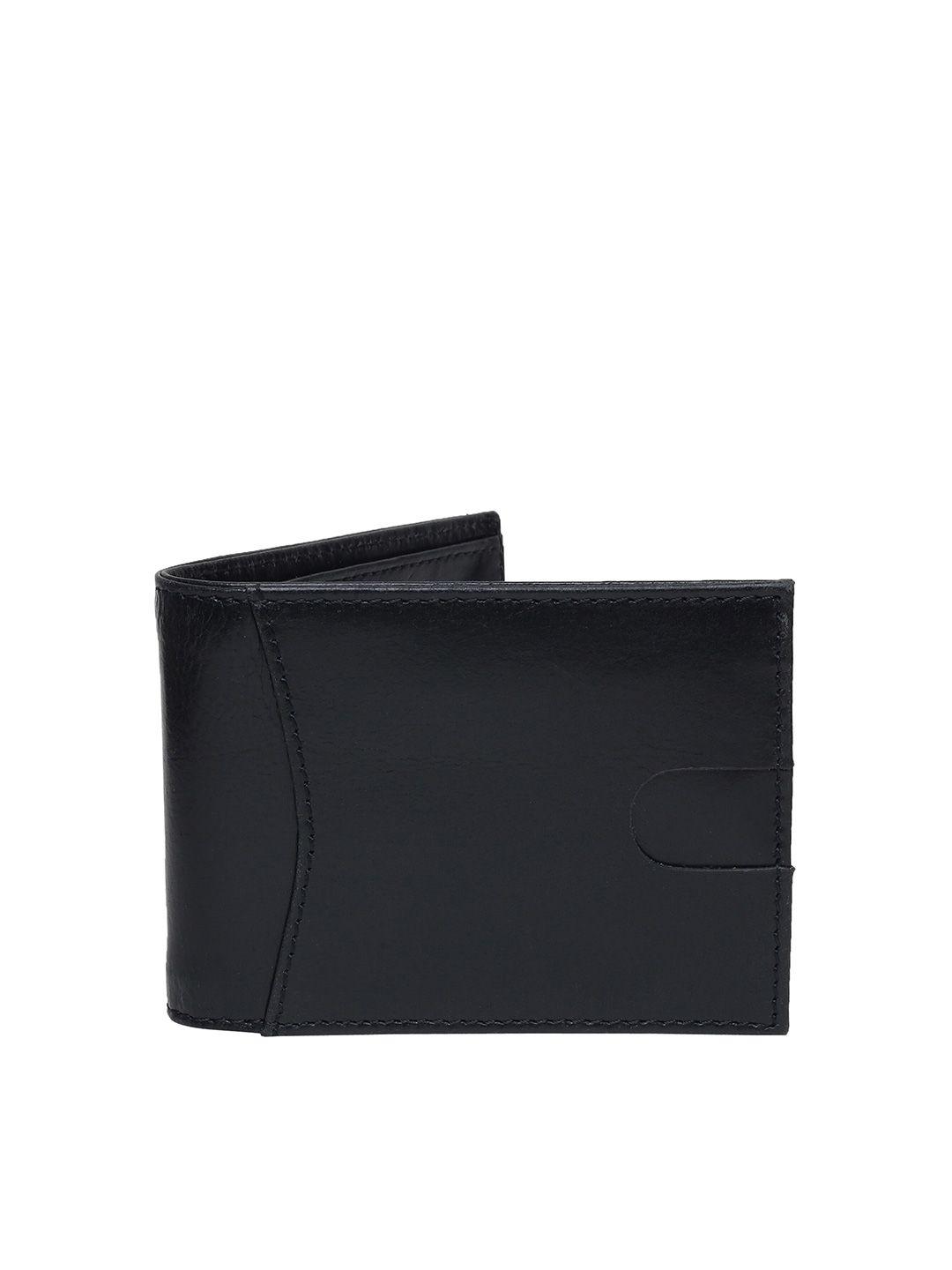 samtroh men leather two fold wallet