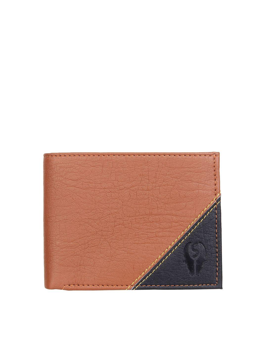 samtroh men pu two fold wallet