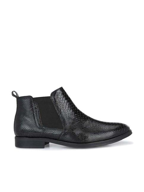 san frissco men's black chelsea boots