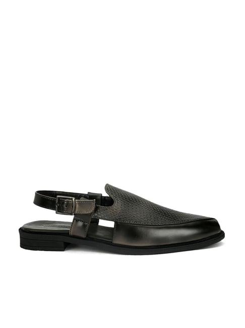 san frissco men's golden back strap sandals