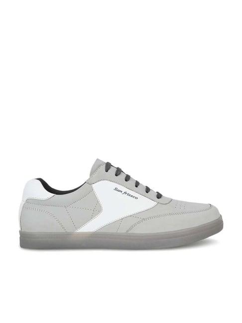 san frissco men's grey casual sneakers