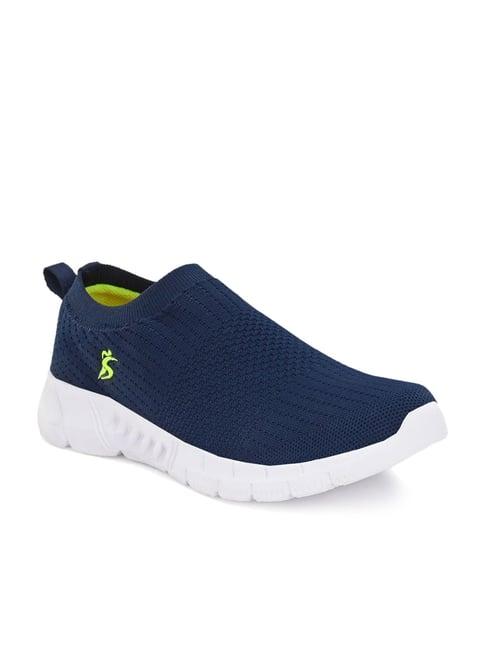 san frissco men's navy running shoes