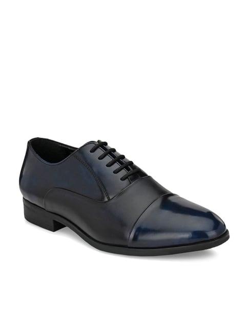 san frissco men's robert blue oxford shoes