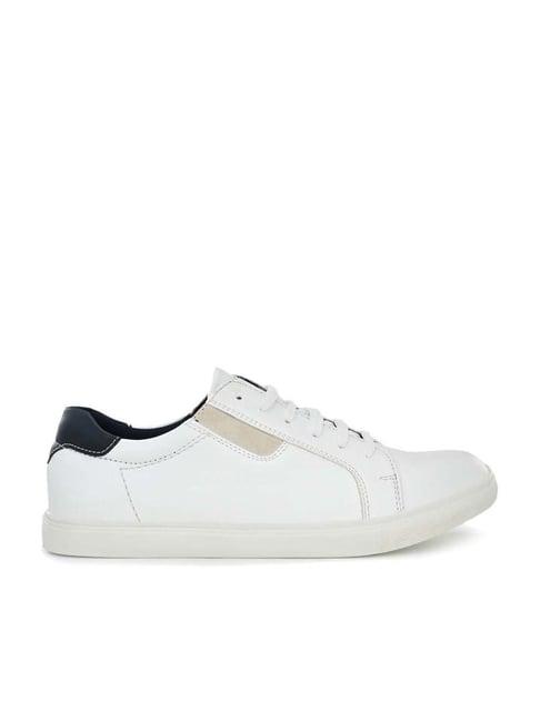 san frissco men's white casual sneakers