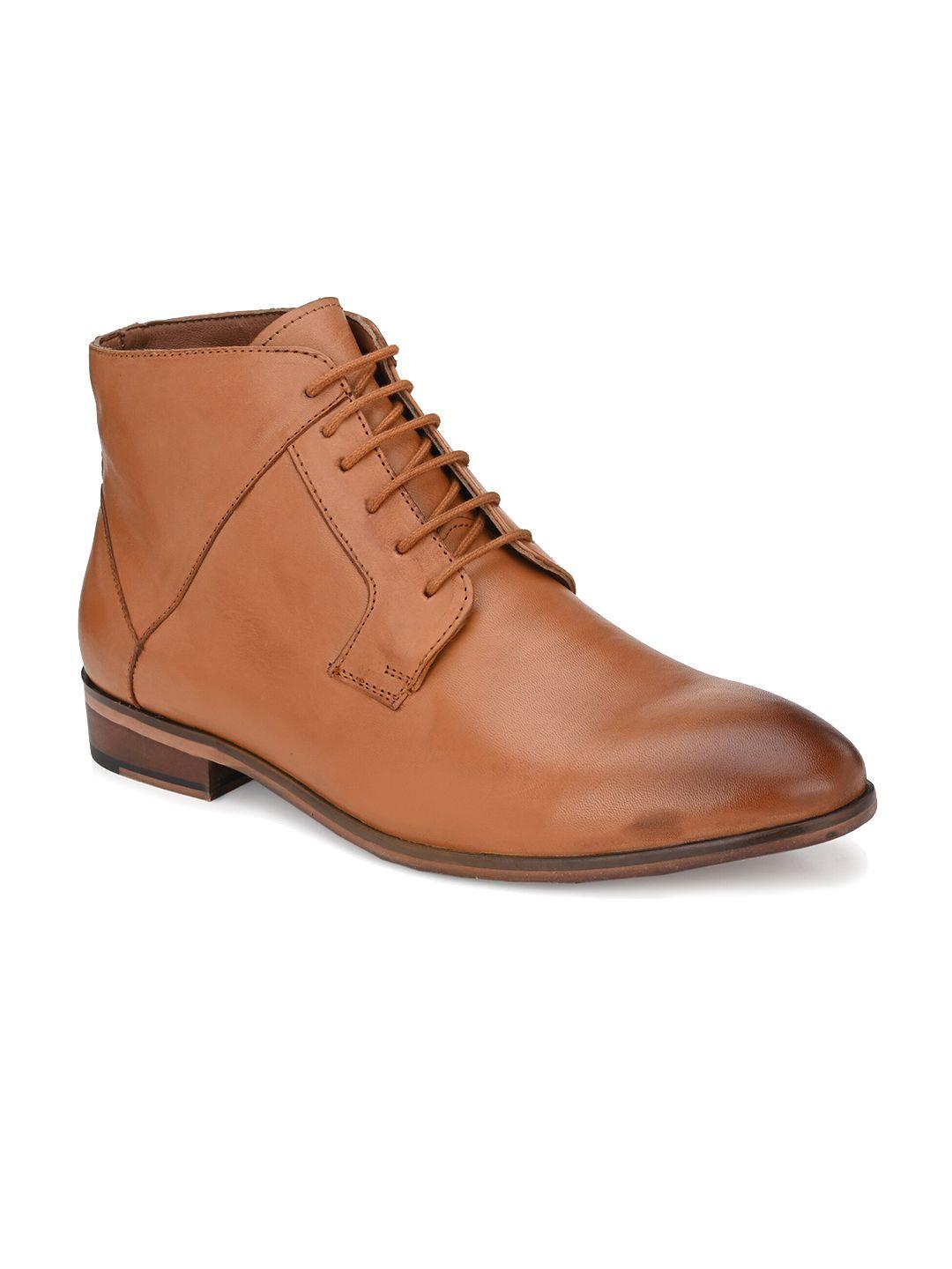 san frissco men mid-top leather regular boot
