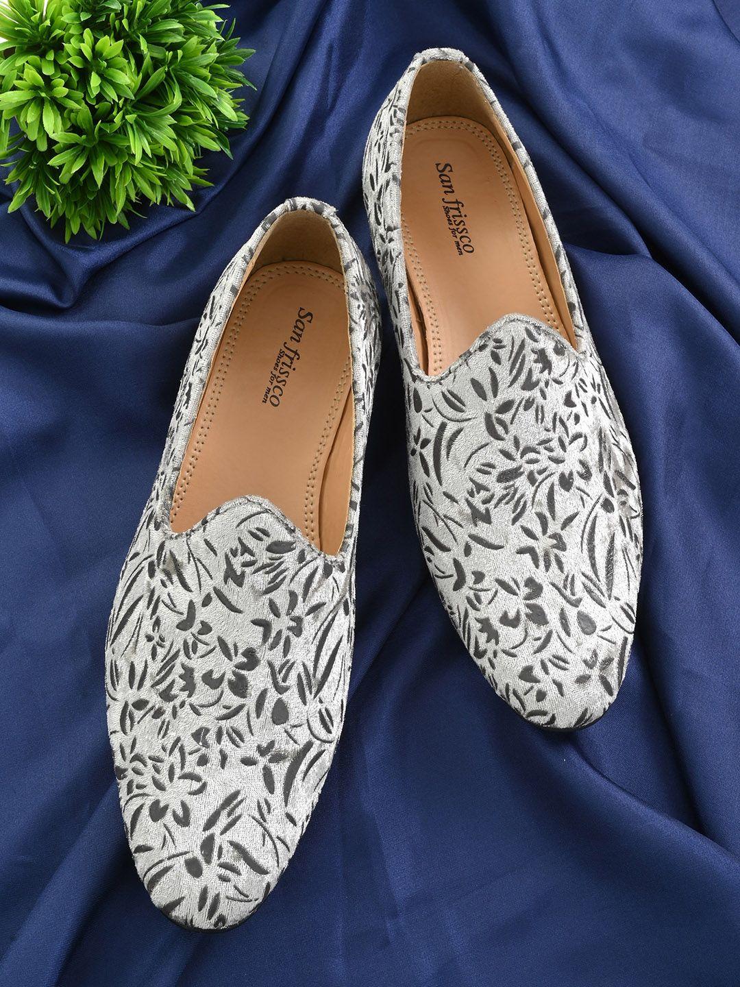 san frissco men printed casual loafers