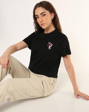 san valentino capsule regular fit cotton t-shirt