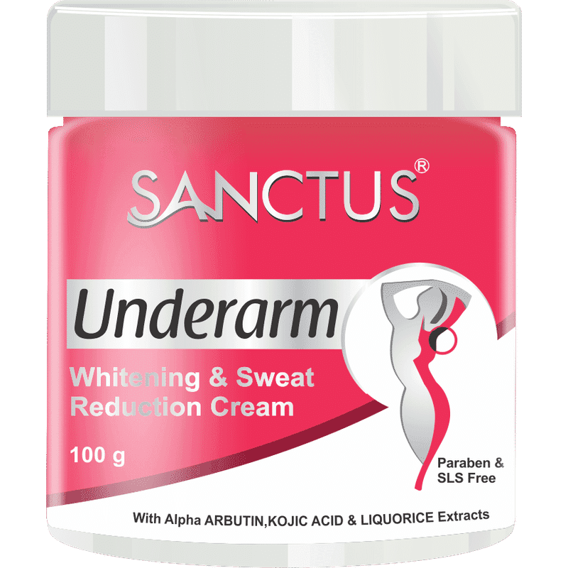 sanctus underarm whitening & sweat reduction cream