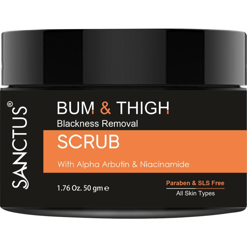 sanctus bum & thigh skin whitening scrub