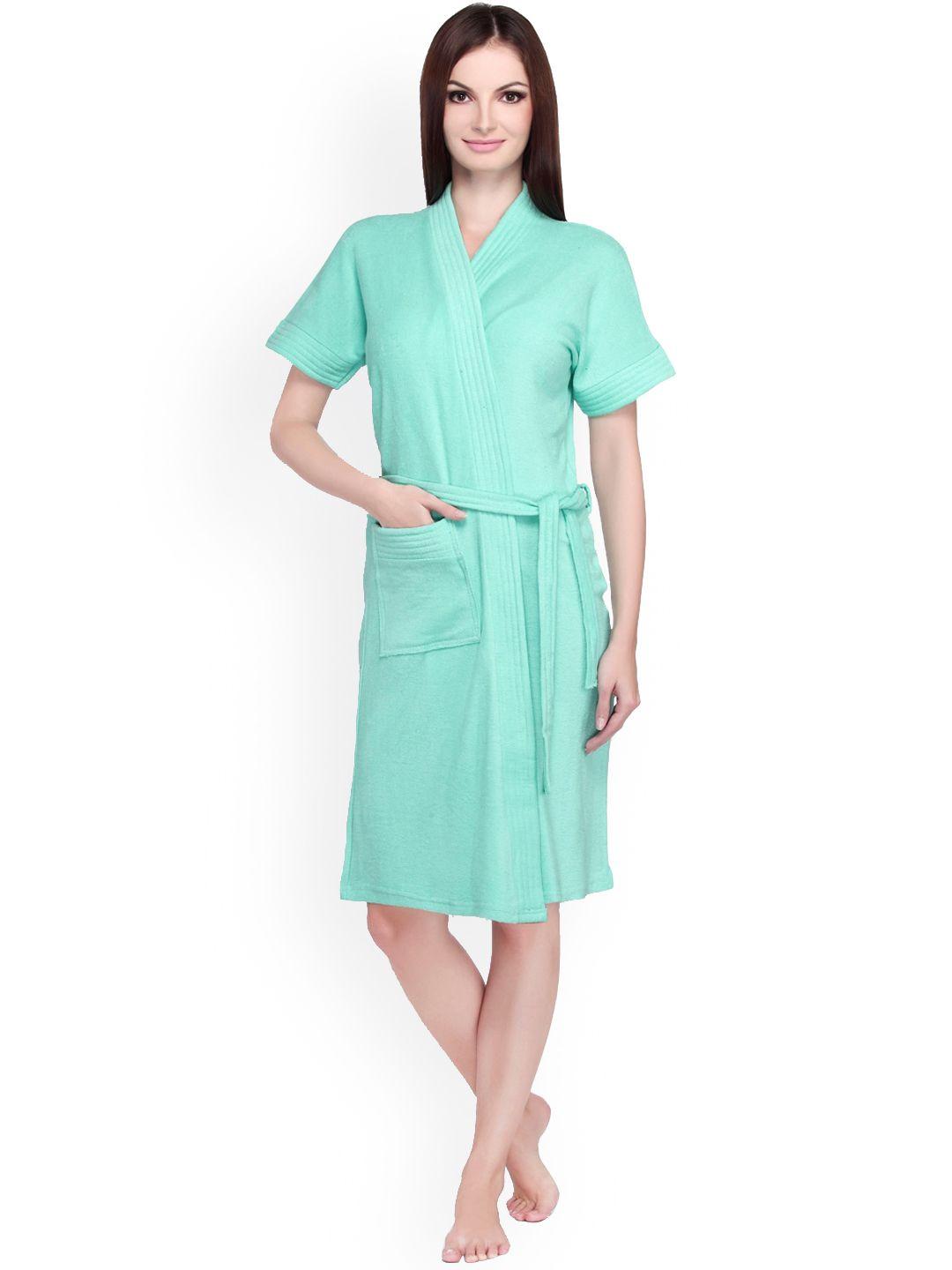 sand dune women sea green bath robe