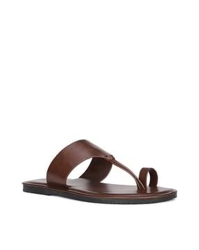 sandals with pu upper