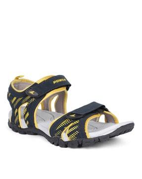 sandals with velcro fastening