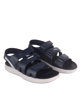 sandals with velcro fastening