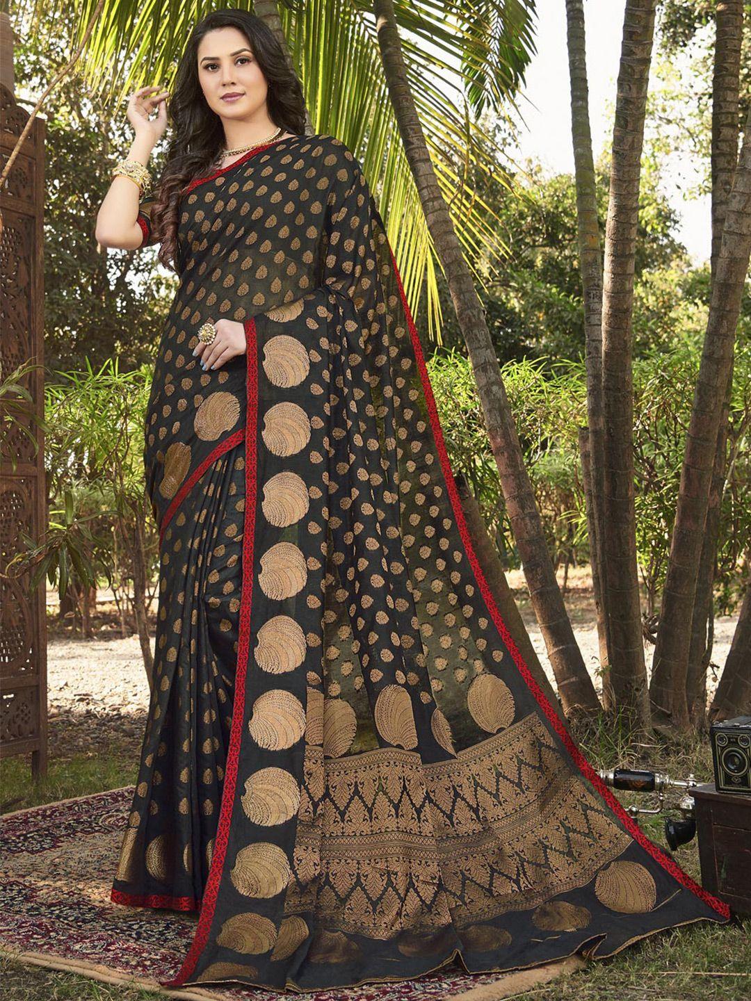 sangam prints woven design zari saree