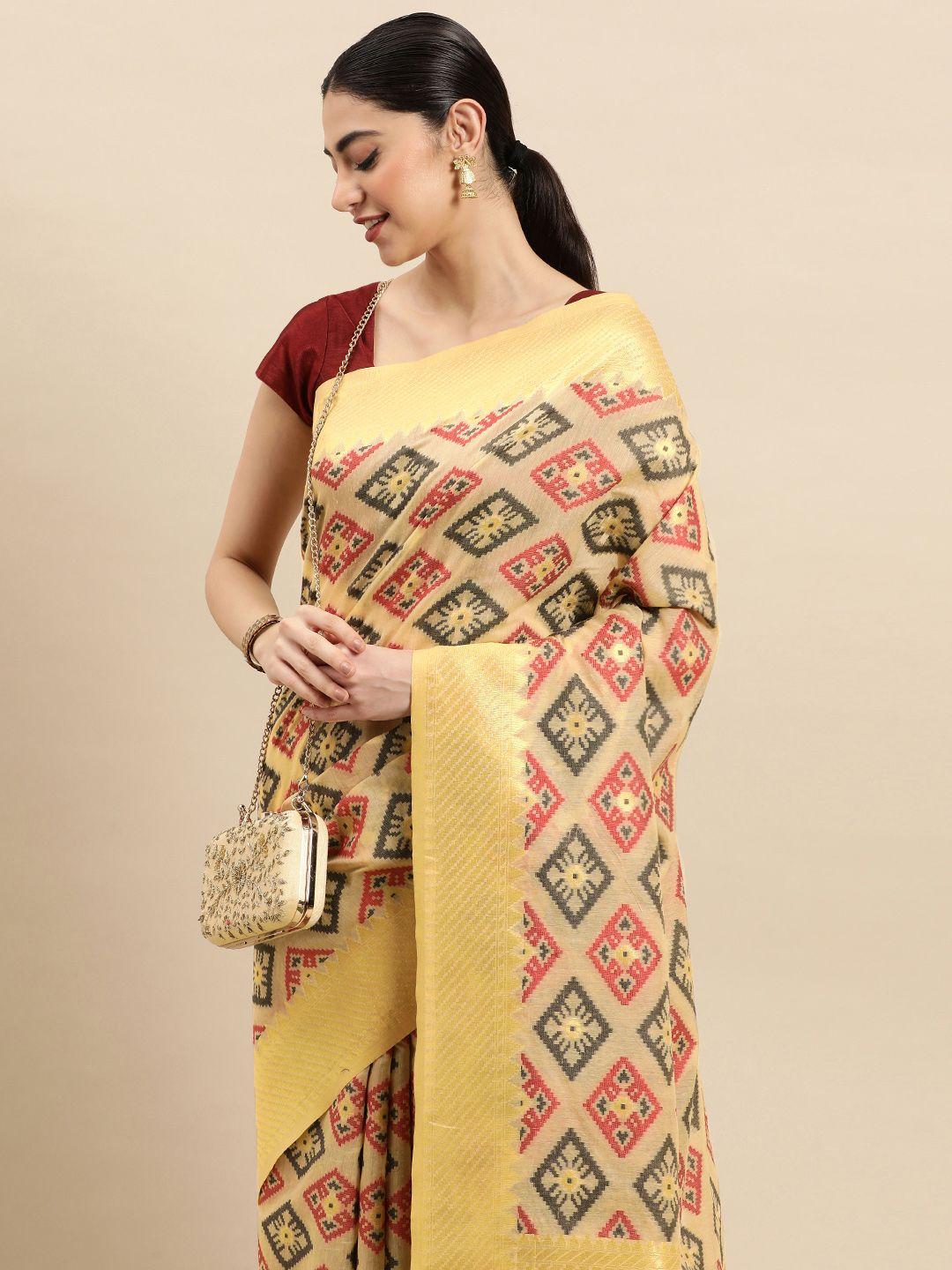 sangam prints banarasi jacquard zari pure silk saree