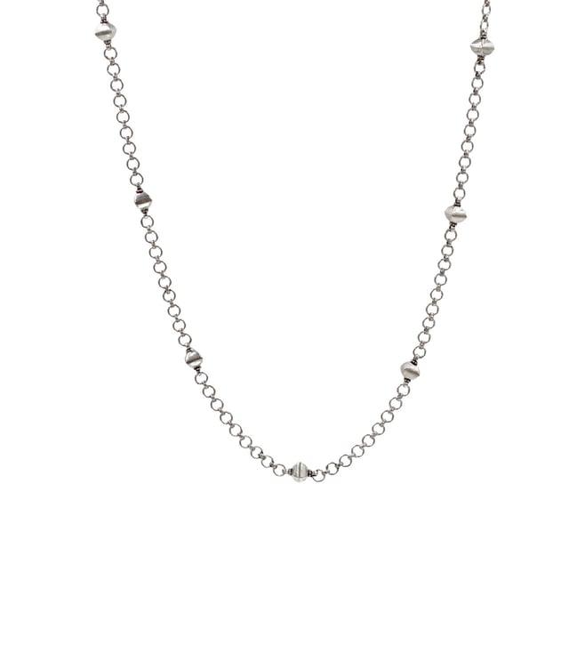 sangeeta boochra silver brooke necklace