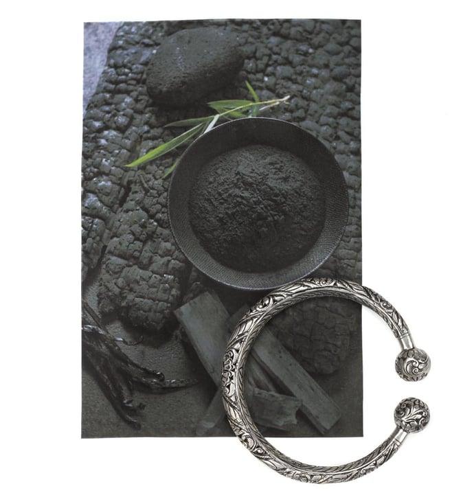 sangeeta boochra silver handcrafted engraved bracelet