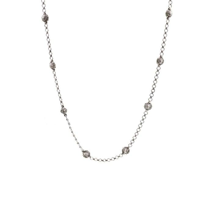 sangeeta boochra silver iris necklace