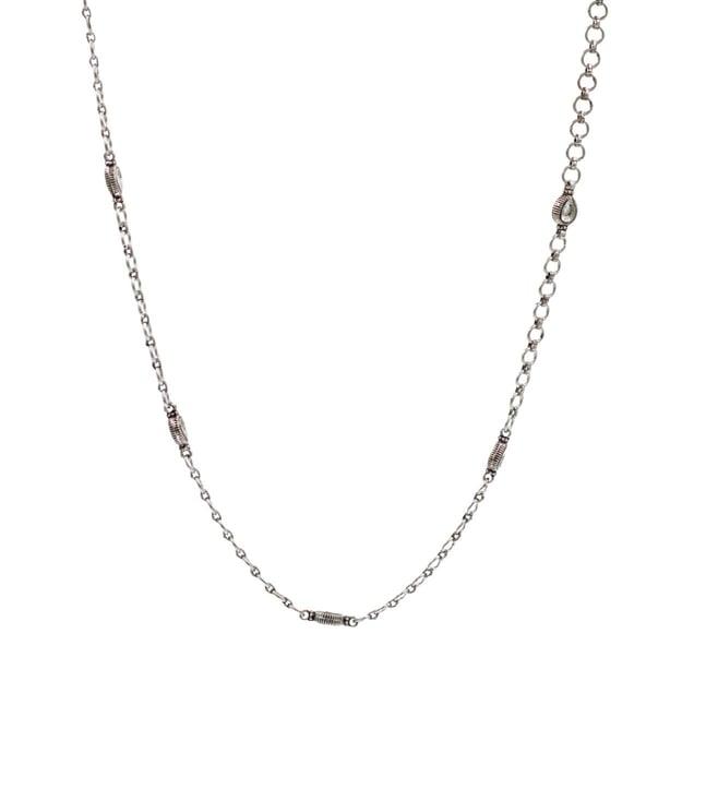 sangeeta boochra silver larisa necklace