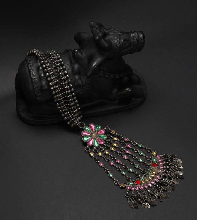 sangeeta boochra silver necklace