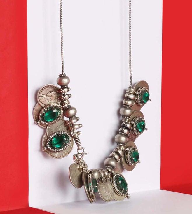 sangeeta boochra silver necklace