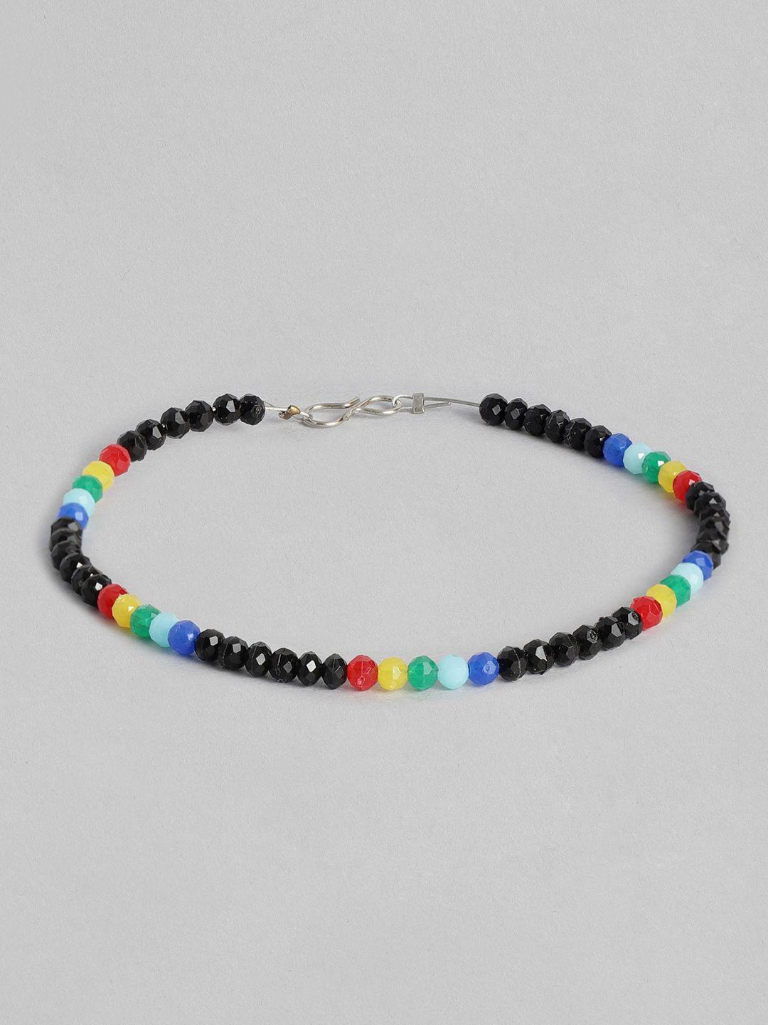 sangria beads studded anklet