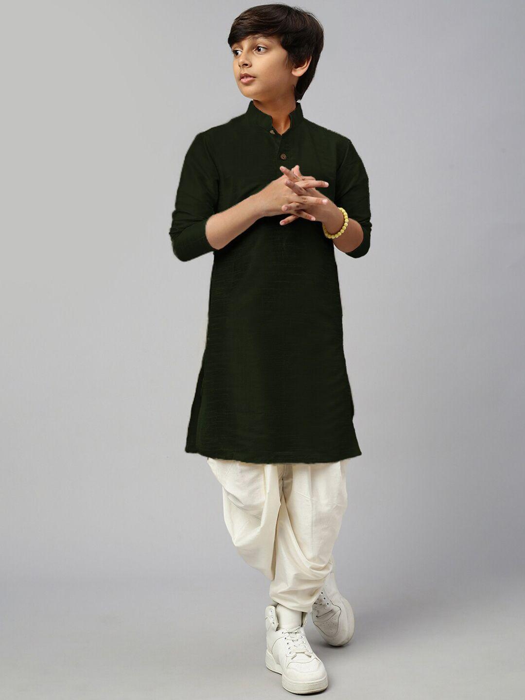 sangria boys mandarin collar kurtas