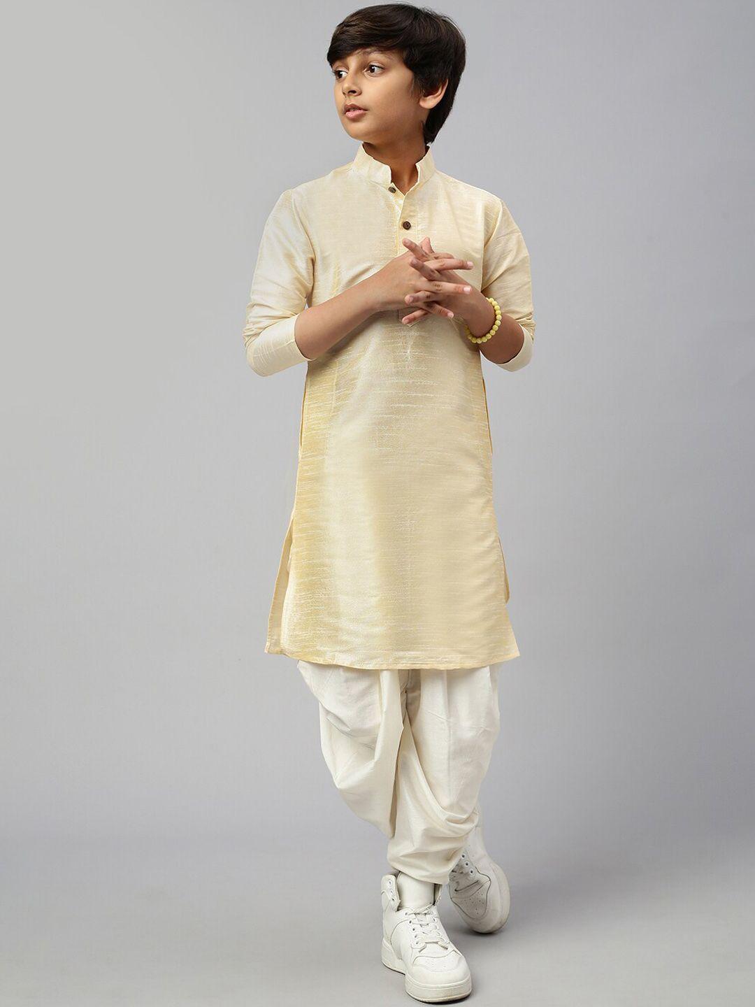 sangria boys mandarin collar kurtas