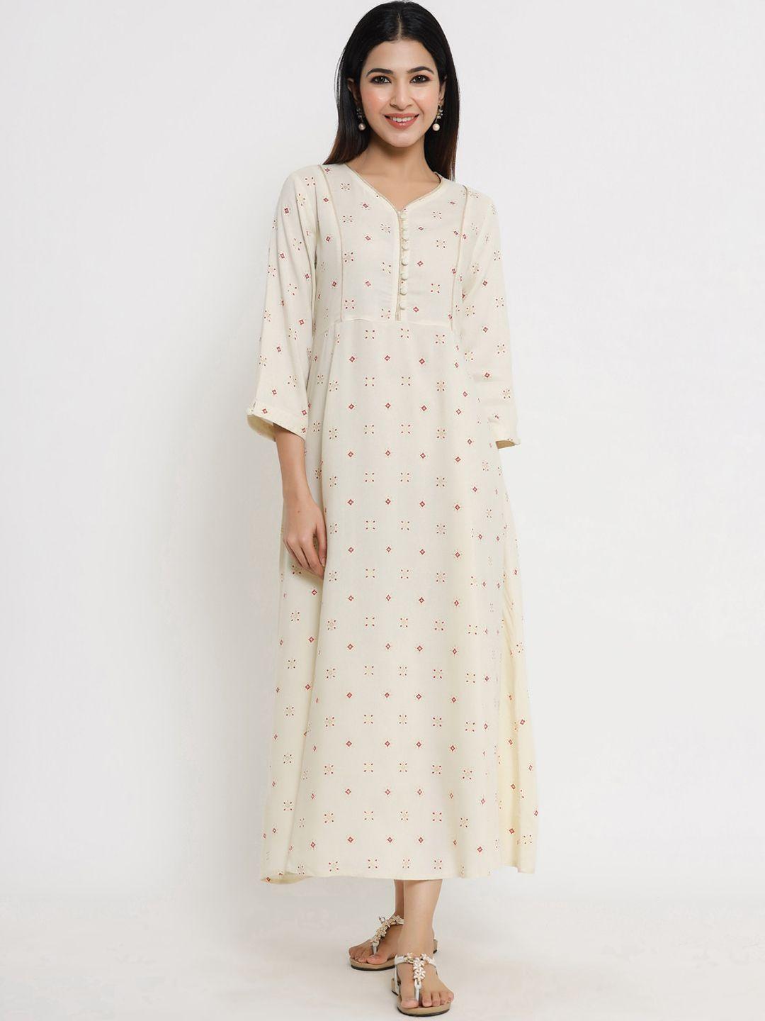 sangria cream empire maxi dress